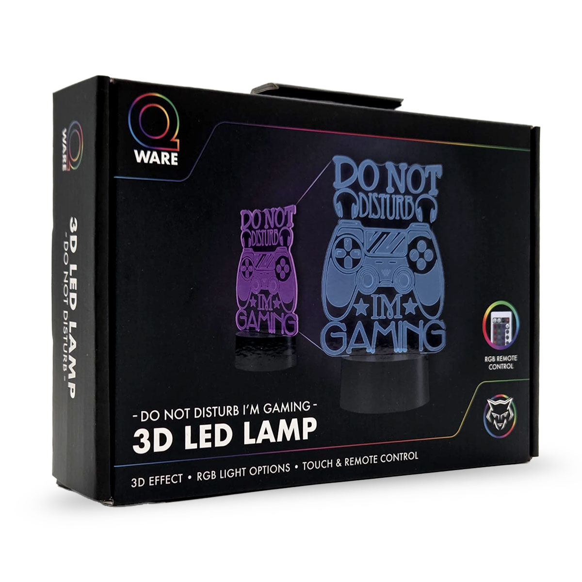 3D LED Lamp Gaming DoNotDisturb 01