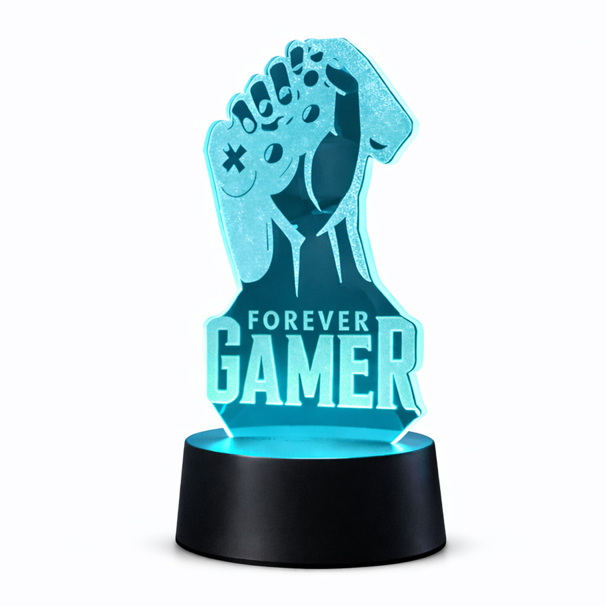 3D LED Lamp Gaming Forever Gamer 05