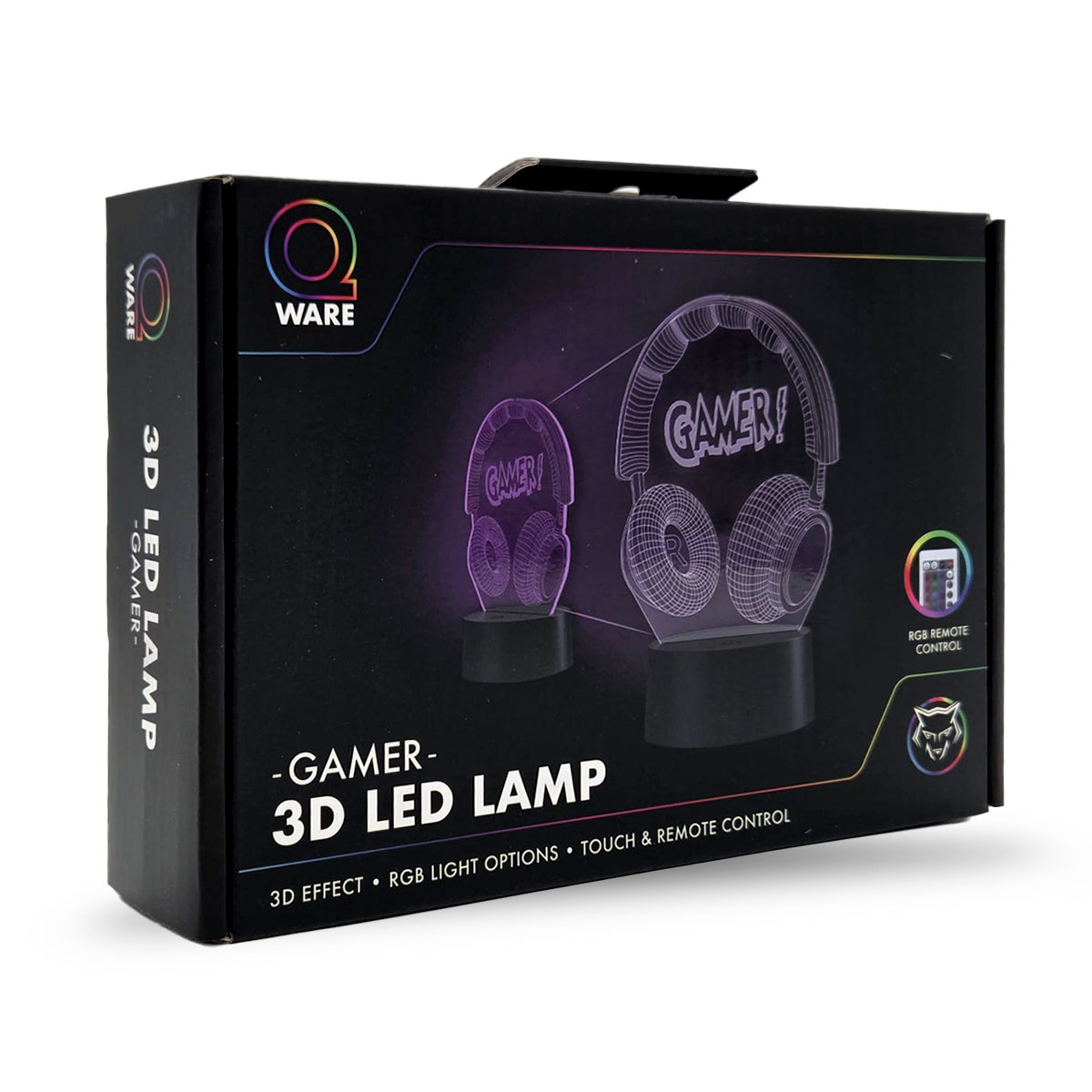 3D LED Lamp Gaming Gamer 01