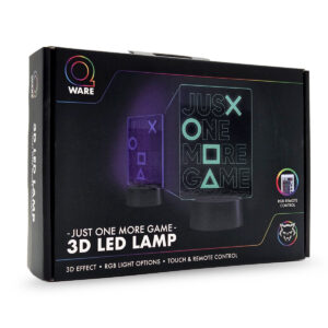 3D LED Lamp Gaming JustOneMoreGame 02