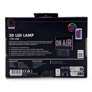 3D LED Lamp Gaming On Air 02