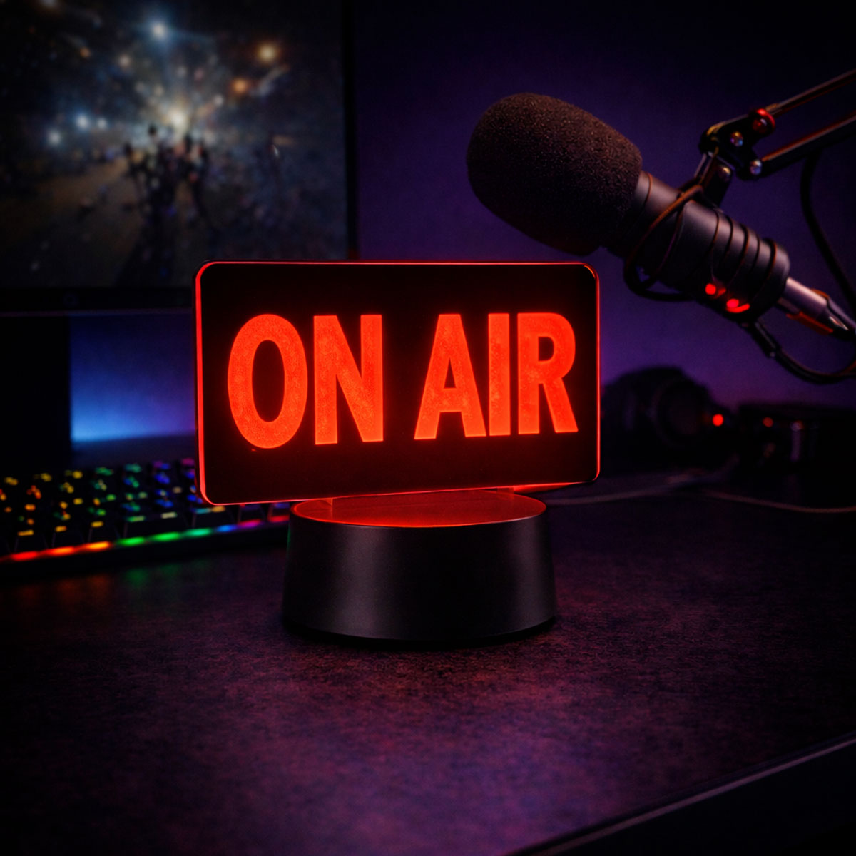 3D LED Lamp Gaming On Air 04