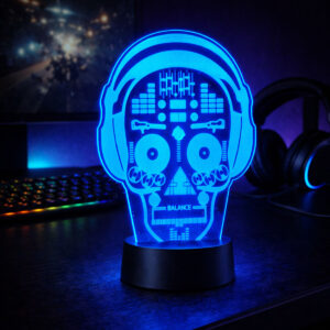 3D LED Lamp Gaming Skull 03