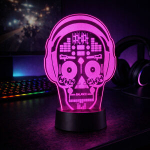 3D LED Lamp Gaming Skull 04