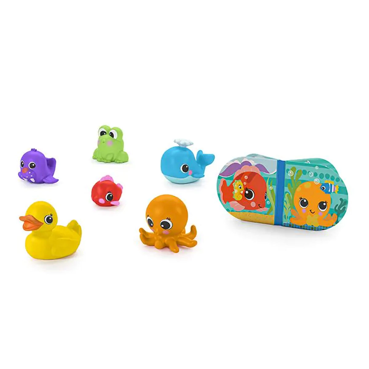 Baby badspeelgoed set splash splash badblokken speelset 02