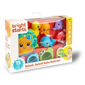 Baby badspeelgoed set splash splash badblokken speelset 13