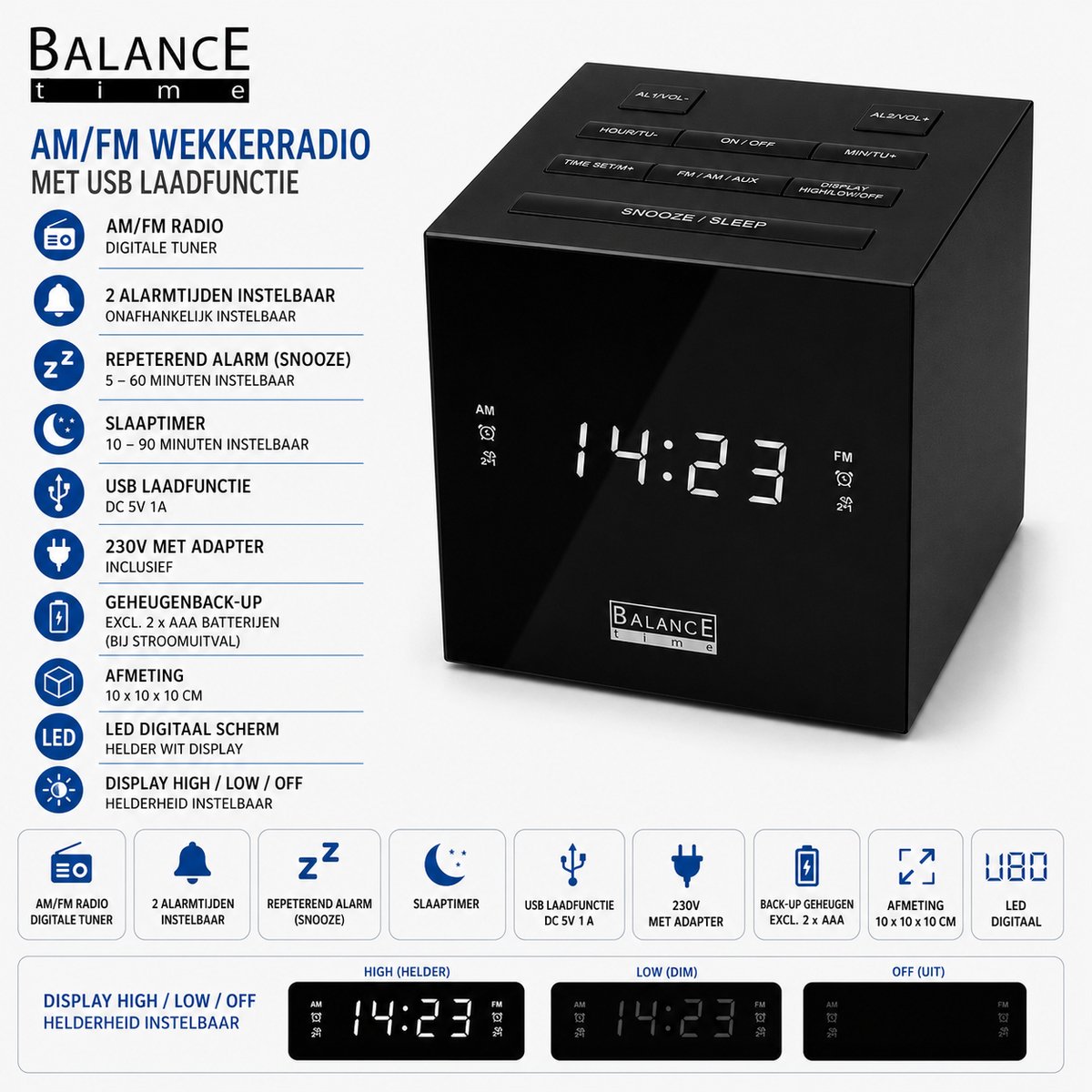 Balance Wekkerradio 04