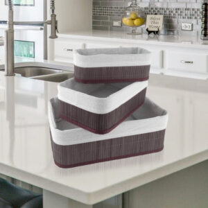 Bamboemandjes 3st OakGrey 01