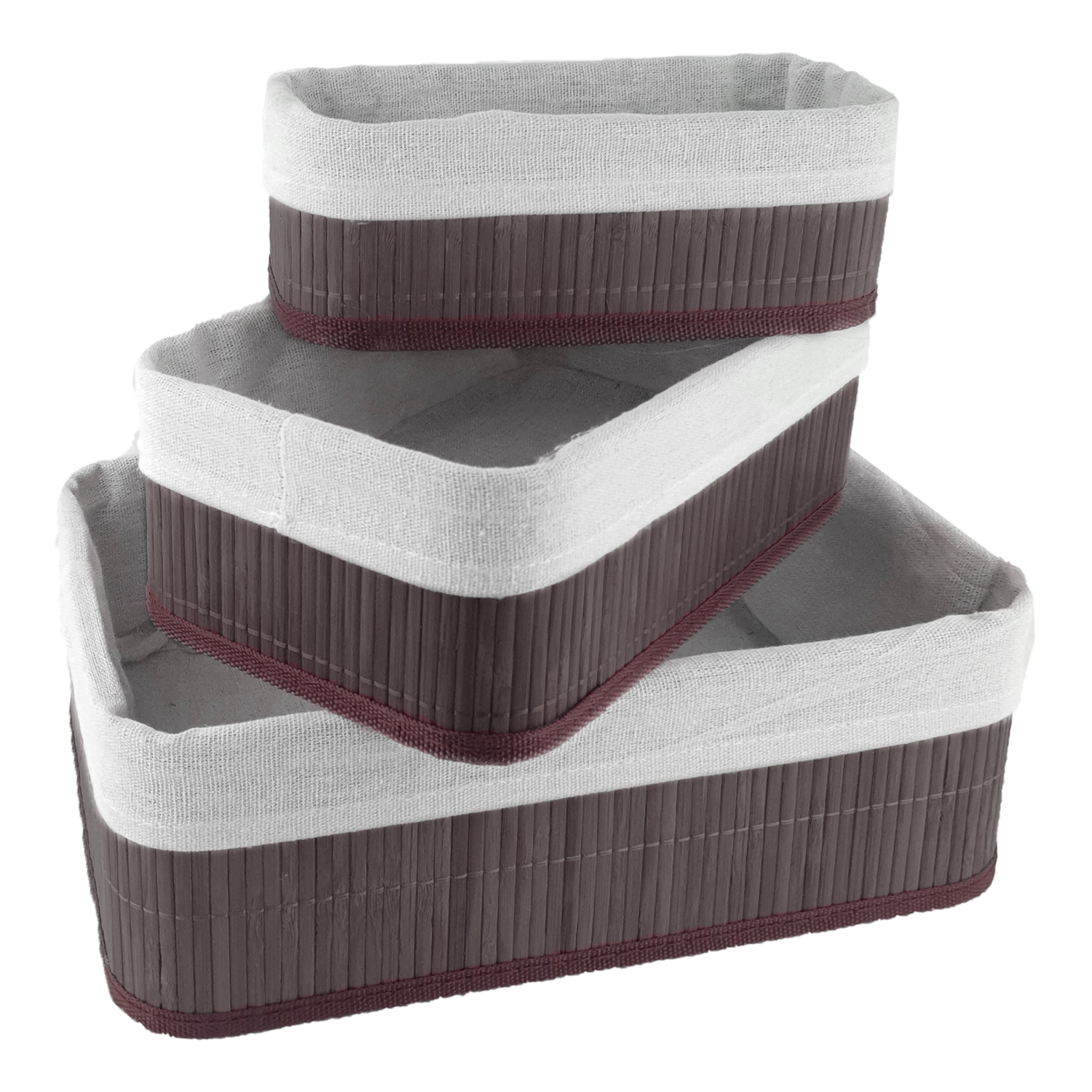 Bamboemandjes 3st OakGrey 04