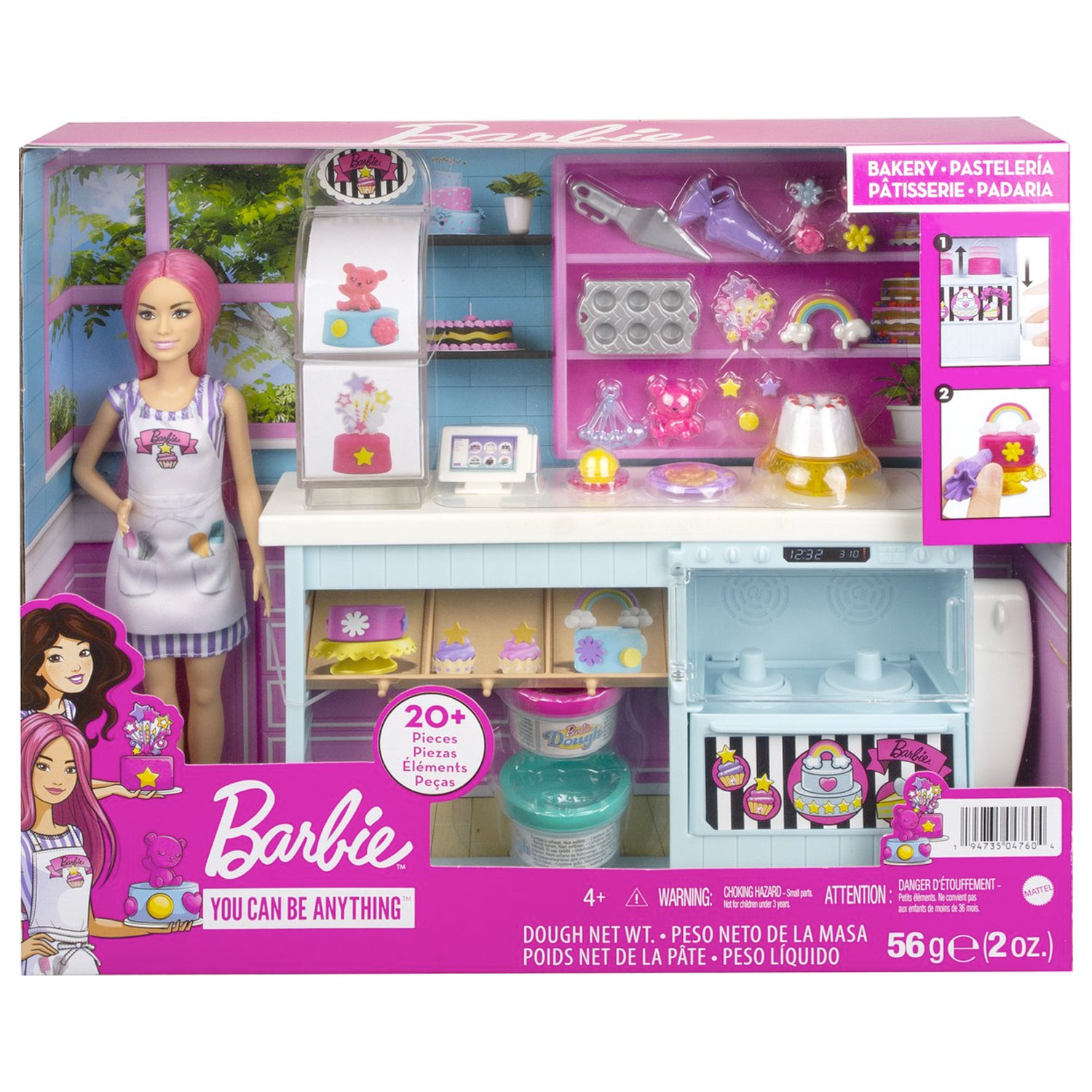 Barbie Bakkerij Speelfigurenset 01