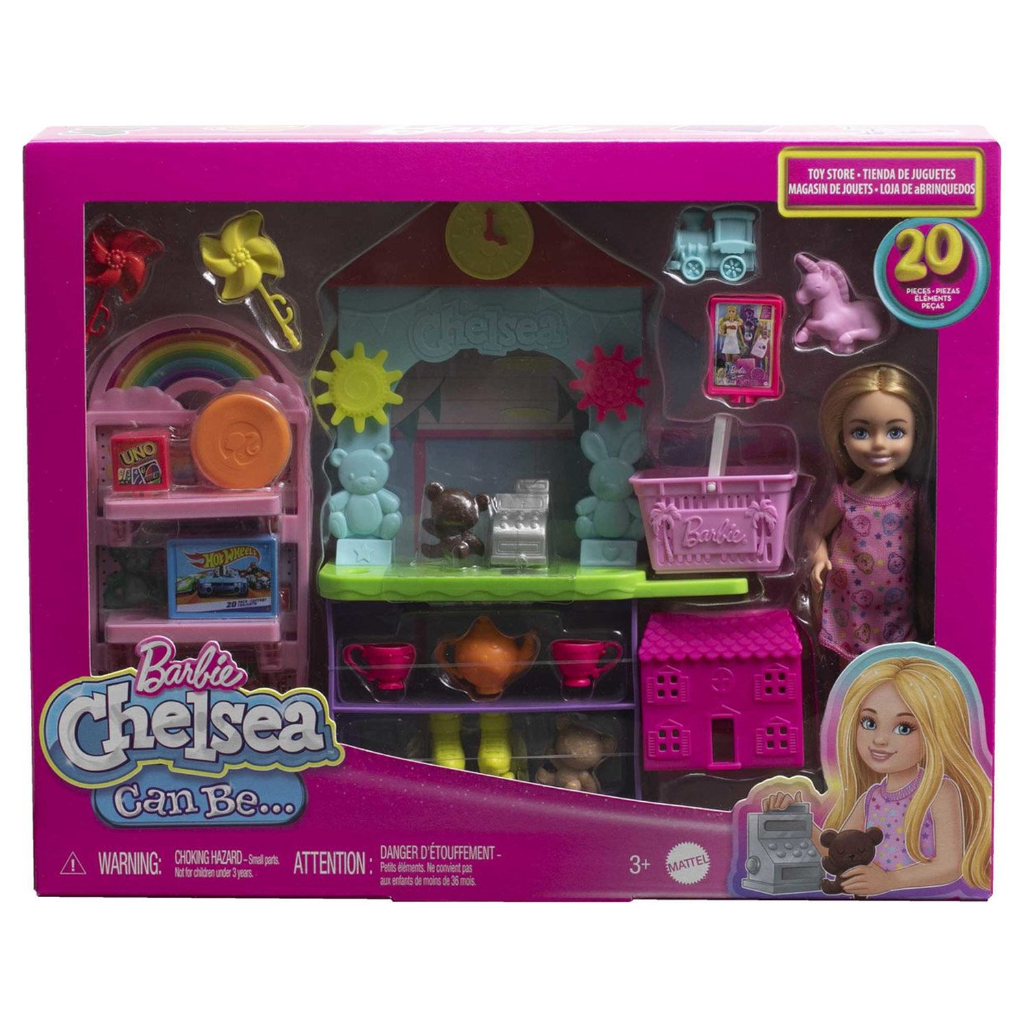 Barbie Chelsea Beroepenpop Speelgoedwinkel Speelset 03