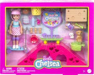 Barbie Chelsea met puppies Barbiepop7