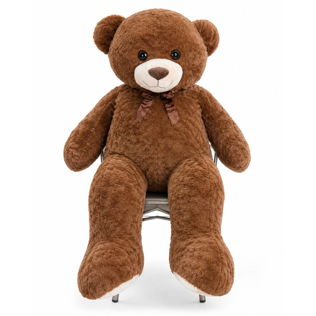 Beer 150cm knuffelbeer teddybeer bruin 01