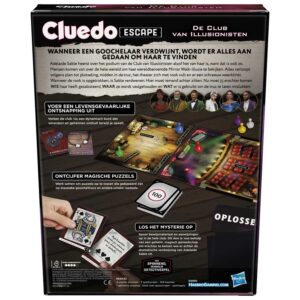 Cluedo Escape De Club van Illusionisten Hasbro 04