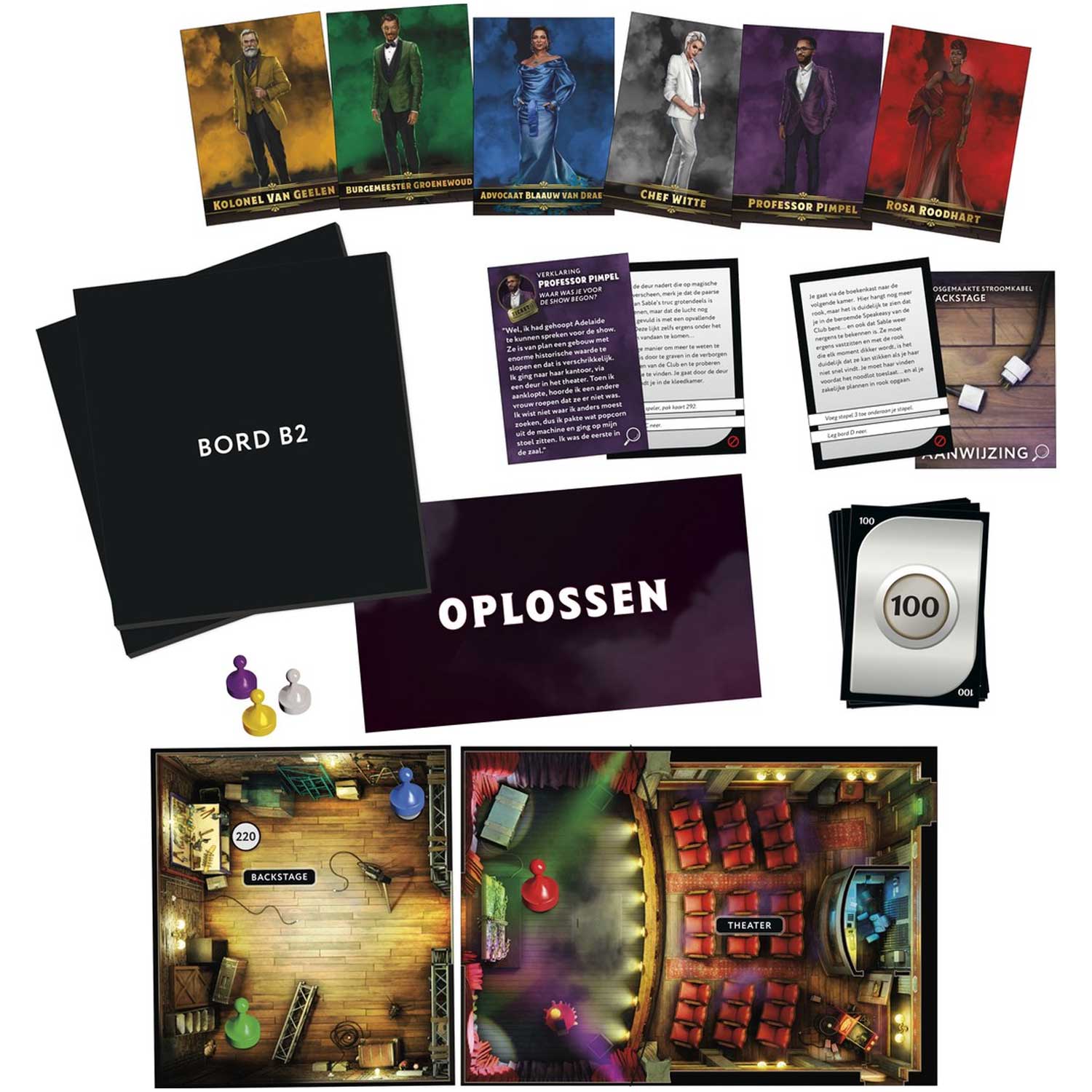 Cluedo Escape De Club van Illusionisten Hasbro 05