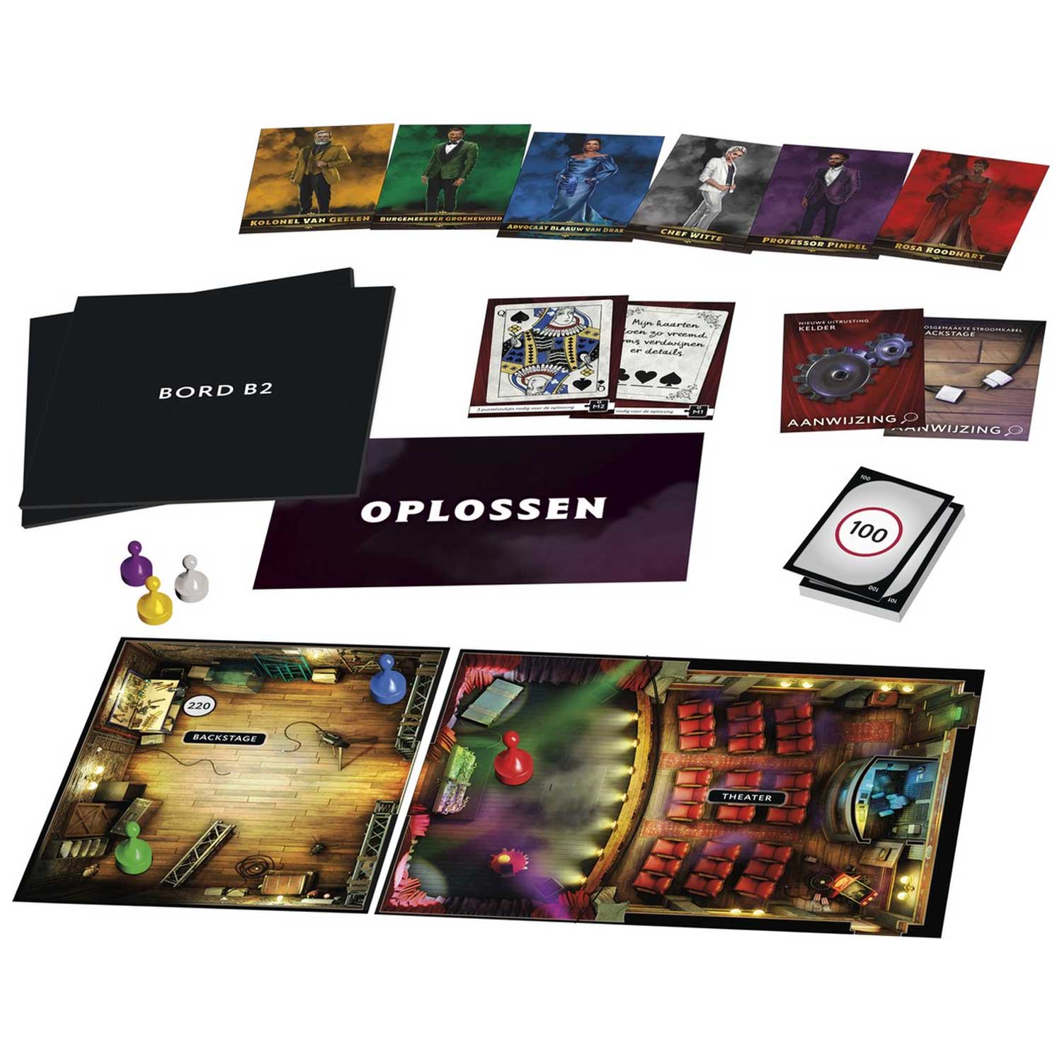 Cluedo Escape De Club van Illusionisten Hasbro 06