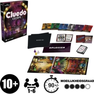 Cluedo Escape De Club van Illusionisten Hasbro 07