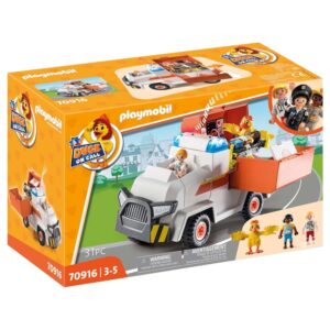 PLAYMOBIL Duck On Call Ambulance 70916 01