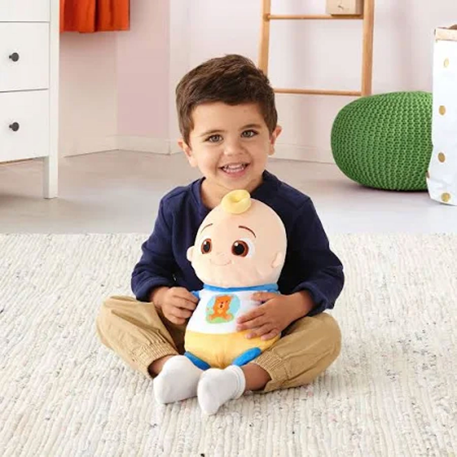 Cocomelon JJ knuffel 25 cm Pluche 01
