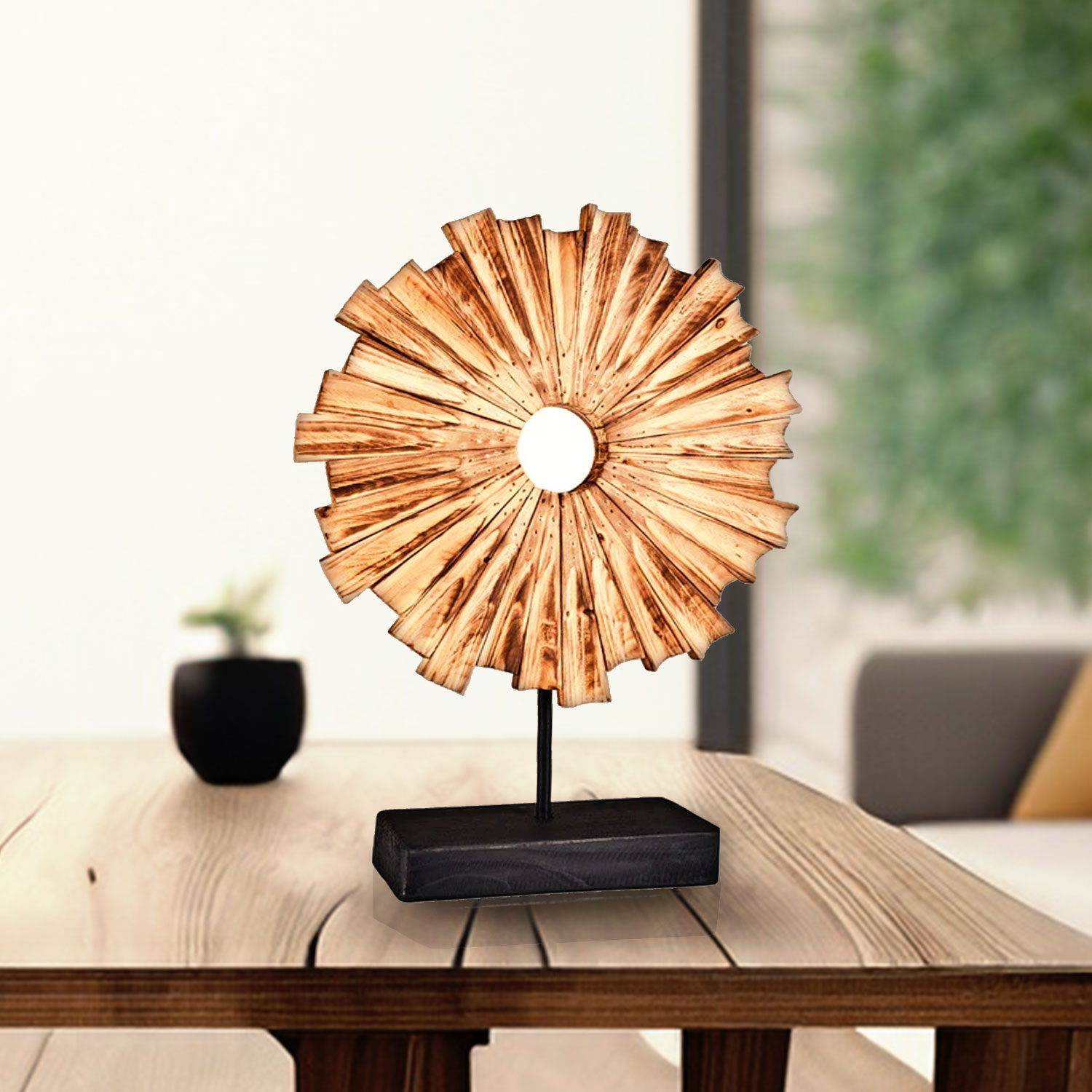 Decoratie beeldje Zon 01