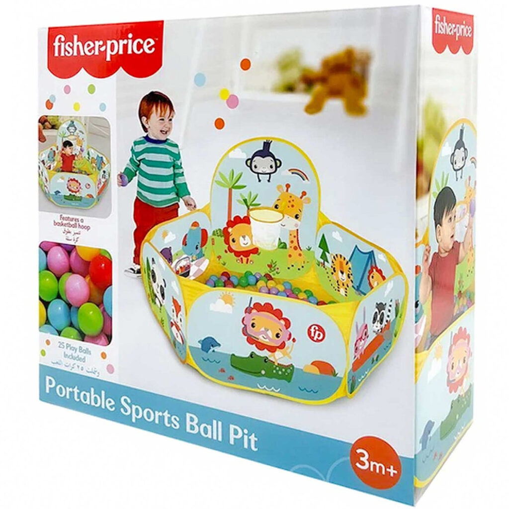 Fisher Price Ballenbak 25 ballen groot 01