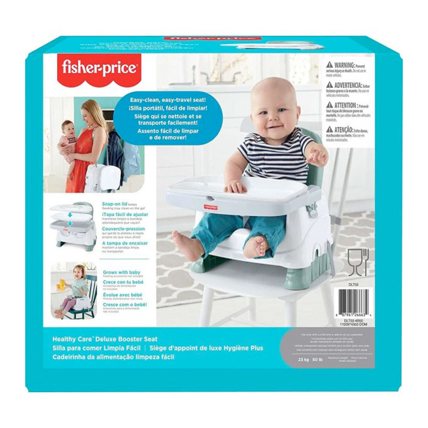 Fisher Price Easy Clean Reis Kinderstoel 01