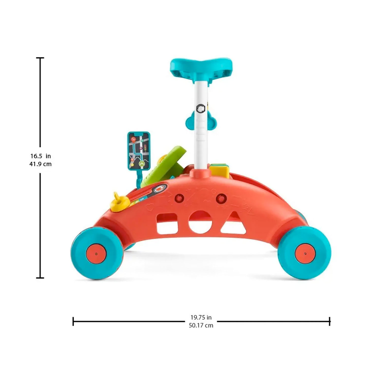 Fisher Price Fisher Price Tweezijdige loopwagen Peuter speelgoed met geluiden 08