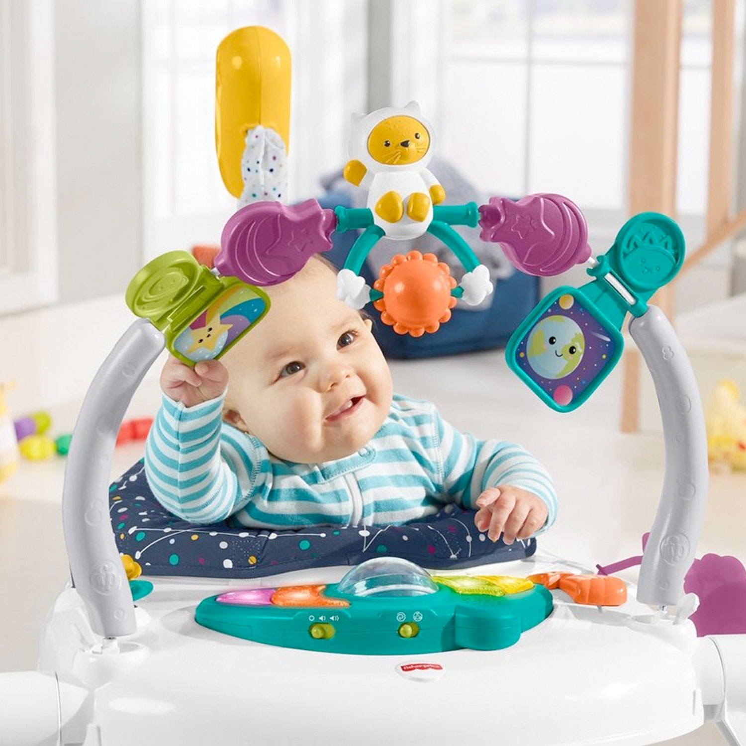Fisher Price Jumperoo Astro Kitty Ruimtebesparende Speelstation 04