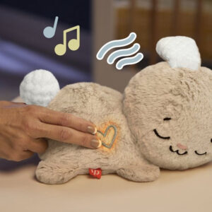 Fisher Price Kalmerend Konijntje knuffel met muziek, lichtjes en beweging 04