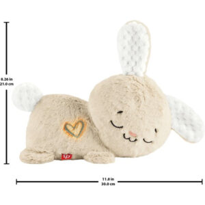 Fisher Price Kalmerend Konijntje knuffel met muziek, lichtjes en beweging 05