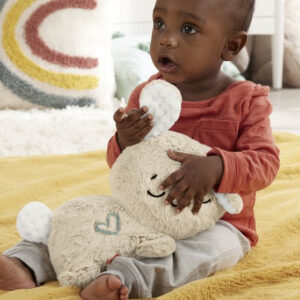 Fisher Price Kalmerend Konijntje knuffel met muziek, lichtjes en beweging 07