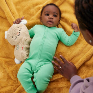 Fisher Price Kalmerend Konijntje knuffel met muziek, lichtjes en beweging 08