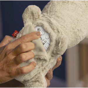 Fisher Price Kalmerend Konijntje knuffel met muziek, lichtjes en beweging 09