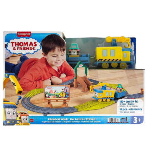 Fisher Price Thomas & Friends Friends at work Treinset met Locomotief 01