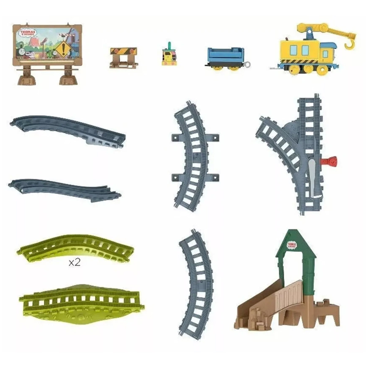 Fisher Price Thomas & Friends Friends at work Treinset met Locomotief 05