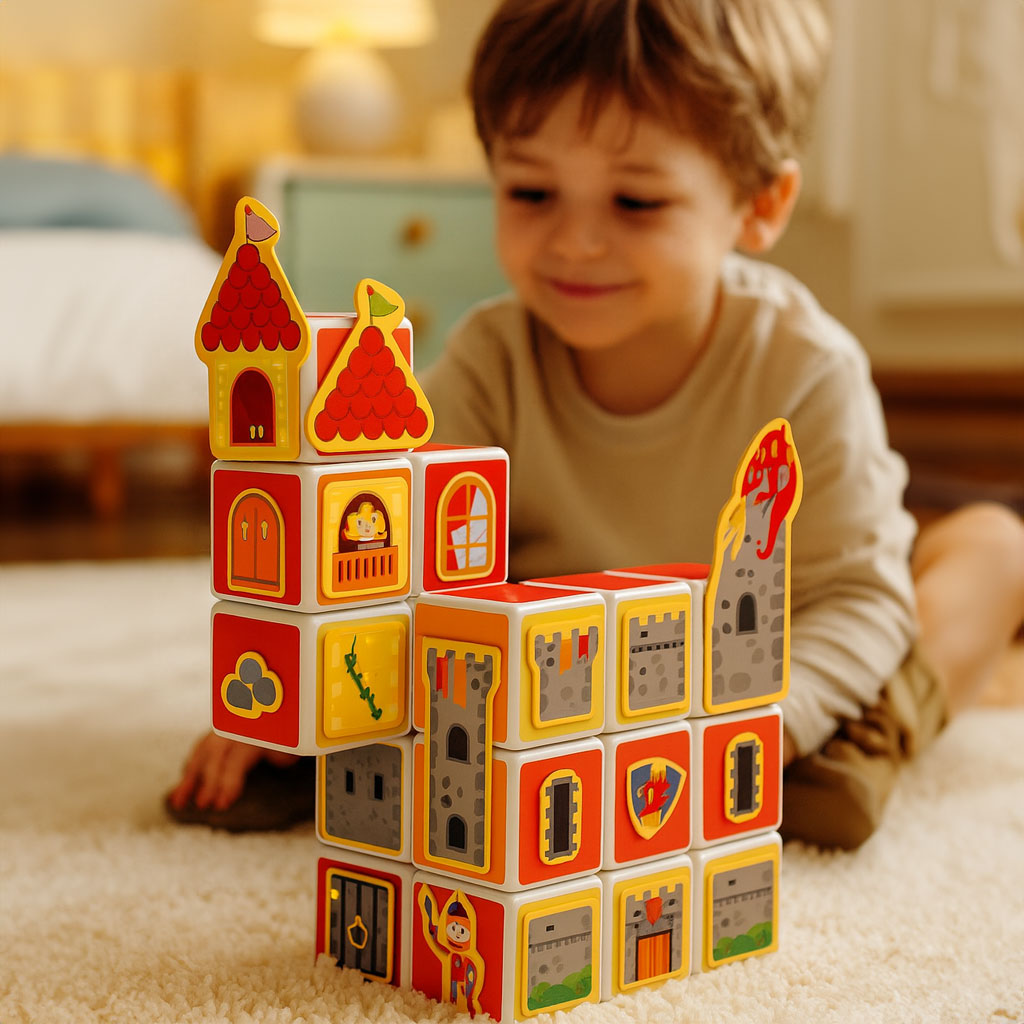 Geomag Magicube Magnetische Blokken Huis Set 15