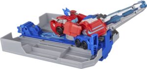 Hasbro Transformers speelgoed EarthSpark Optimus Prime Battle Trailer robot.5