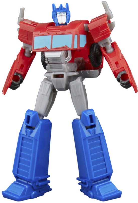 Hasbro Transformers speelgoed EarthSpark Optimus Prime Battle Trailer robot.9