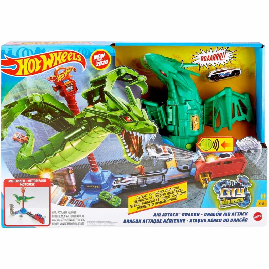 Hot Wheels Draak racebaan 08