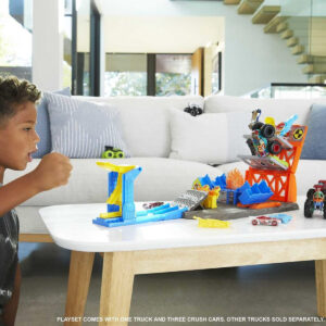Hot Wheels Monster Trucks Blast Station Racebaan 02