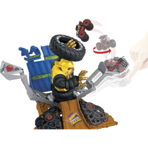 Hot Wheels Monstertrucks Arenabeukers Mega Wrex tegen Crushzilla Bazengevecht Speelset 04