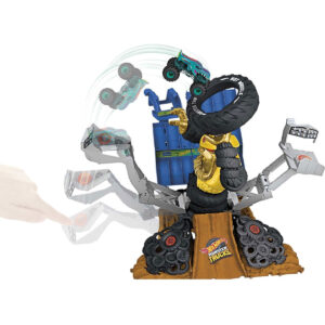 Hot Wheels Monstertrucks Arenabeukers Mega Wrex tegen Crushzilla Bazengevecht Speelset 12