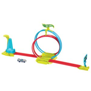 Hot Wheels Neon Snelheidsduivels Baanset Laserstunt Botsbaan 04