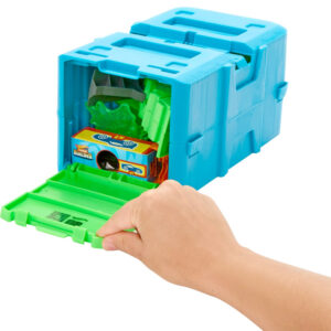 hot wheels baanset met 1 hot wheels auto baanbouwset met giftige kleuren 08