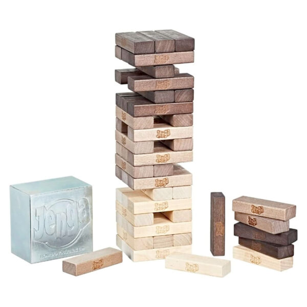 Jenga Rustiek Actiespel 01