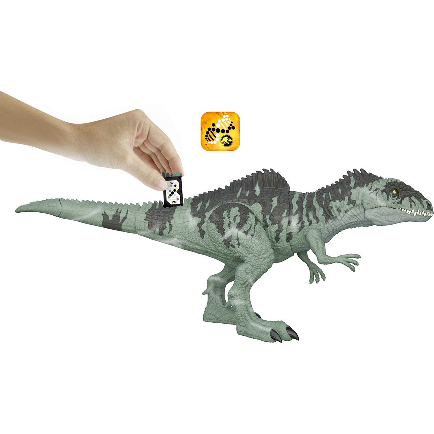 Jurassic World SLAAN EN BRULLEN REUSACHTIGE DINO 01