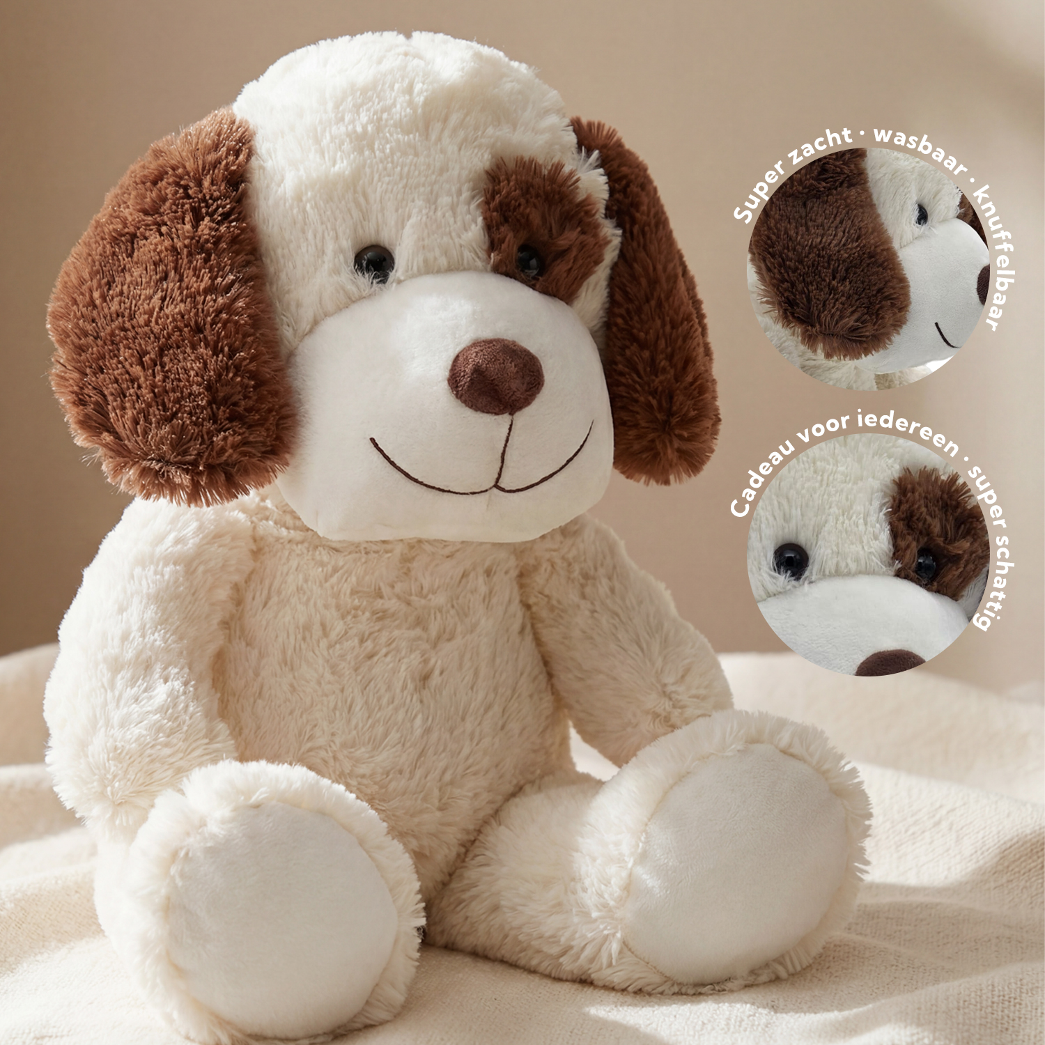 Knuffelbeer Knuffel Pluche Hond 06