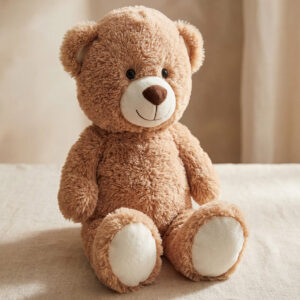 Knuffelbeer Knuffel Pluche Teddybeer Beige 06