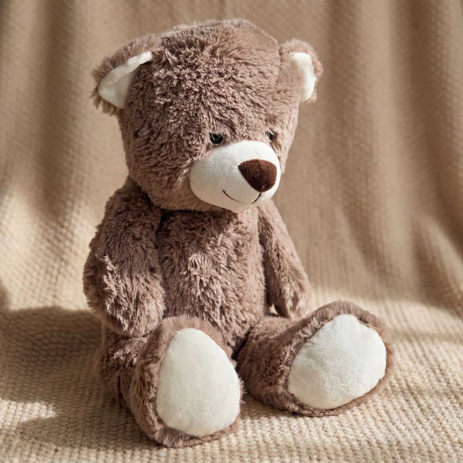 Knuffelbeer Knuffel Pluche Teddybeer Chocolade 063