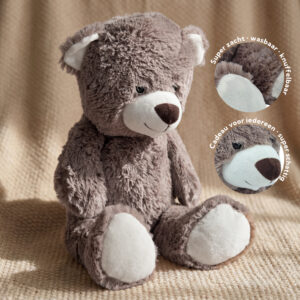 Knuffelbeer Knuffel Pluche Teddybeer Chocolade 07